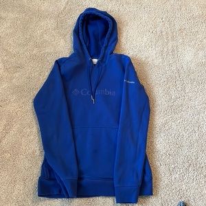 columbia royal blue hoodie